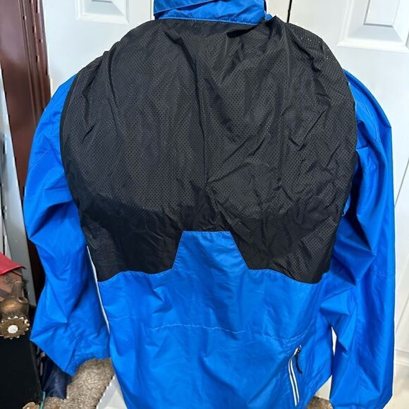 Nike Climafit Mens Large Blue/Black Full Zip - Picture 3 of 7